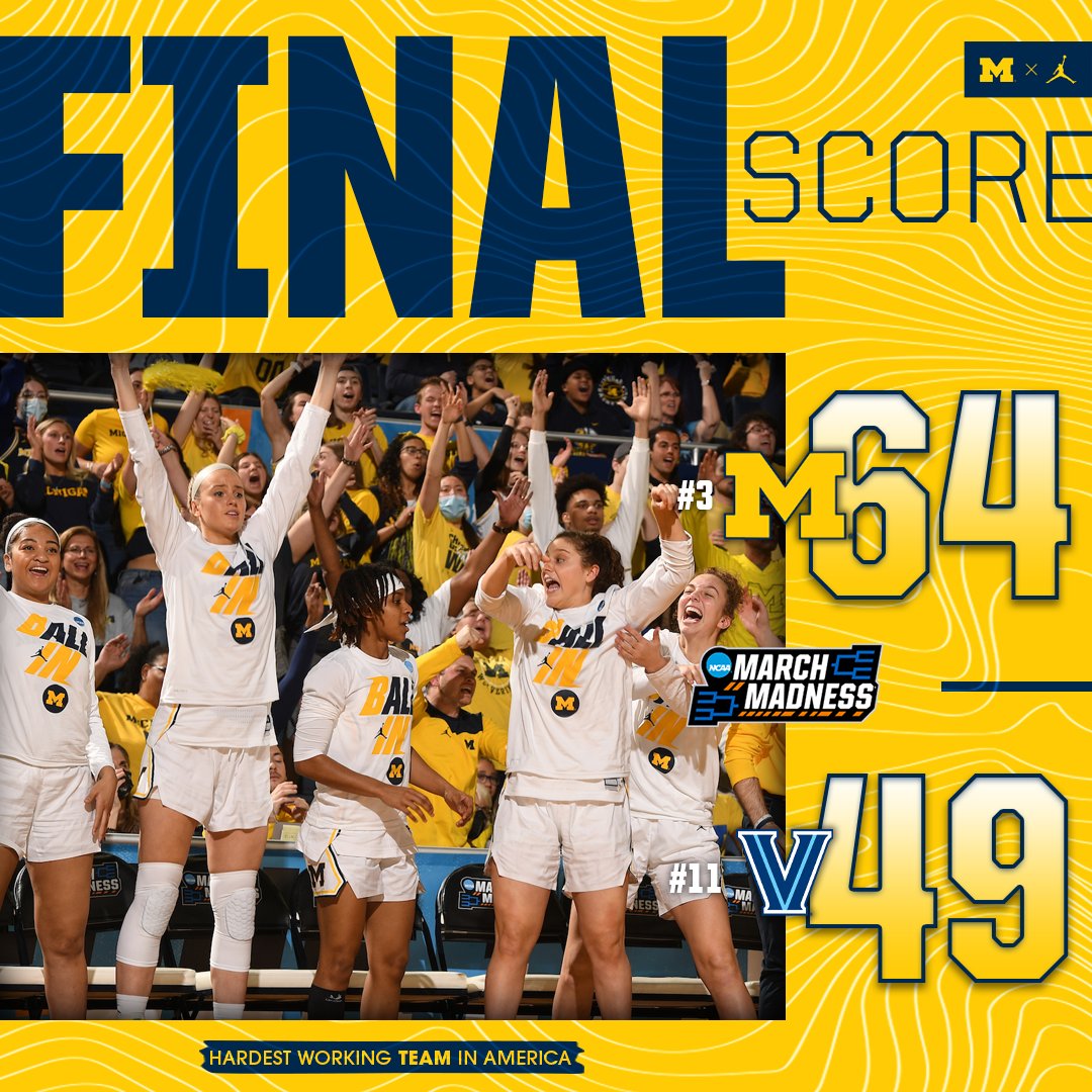 Michigan Women’s Basketball on Twitter "Still. Dancing. GoBlue 