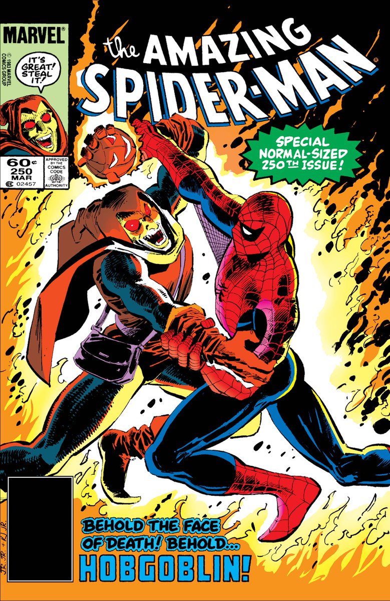 RT @YearOneComics: Amazing Spider-Man #250 cover dated March 1984. https://t.co/qve4DATGMN