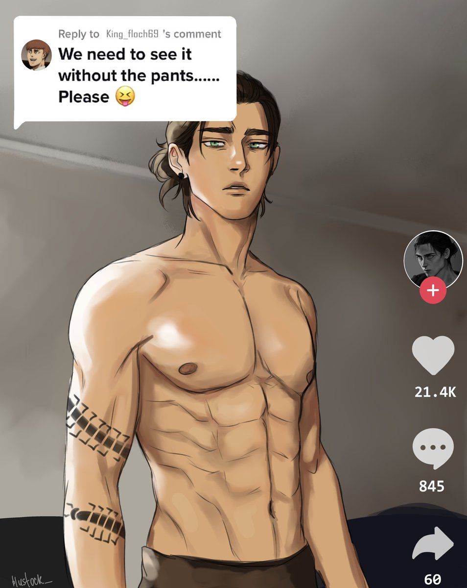 blustock_'s tweet photo. Floch probably made a bunch of thirst traps for Eren https://t.co/EcbrG5wW4k