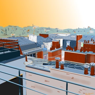 AsyncArt's tweet photo. Now LIVE and available for public minting...💥💥💥

"A rooftop in Paris," the gorgeous #AsyncBlueprints collection by @theromsky! 

Maximum Editions: 64 
Mint Price: .05 ETH 

View the collection — and mint an Edition — here in our gallery: https://t.co/rUEU8ZQgQL https://t.co/qGwxkxURQh