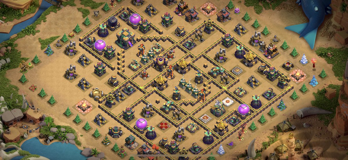 New Base Design!!! 
Link Base : link.clashofclans.com/en?action=Open…