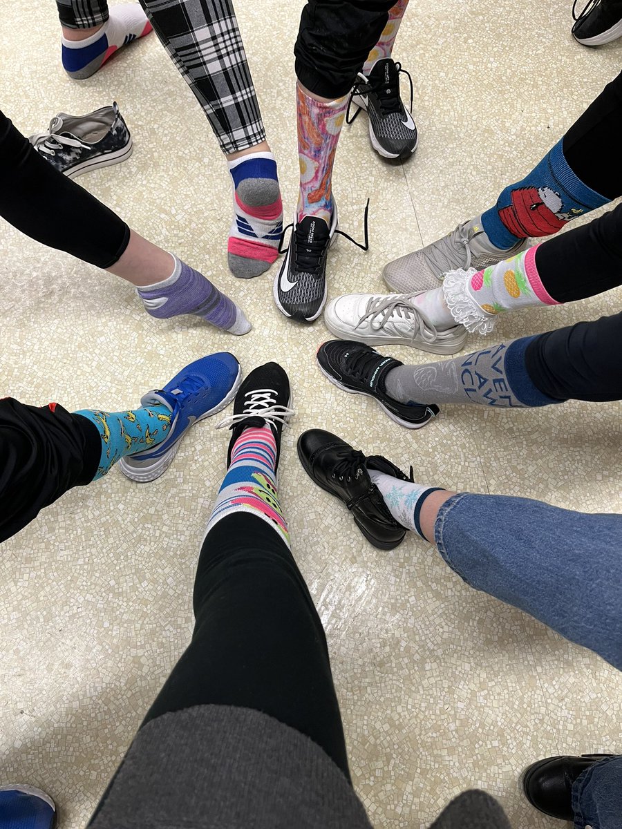 #wackysockday #WorldDownSyndromeDay <a href="/RCSD_No81/">YQR Catholic Schools</a> @StDominicYQR