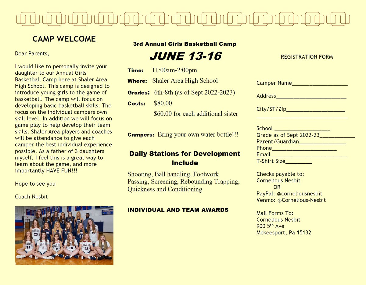 Shaler Area Elementary Basketball Association tweet media