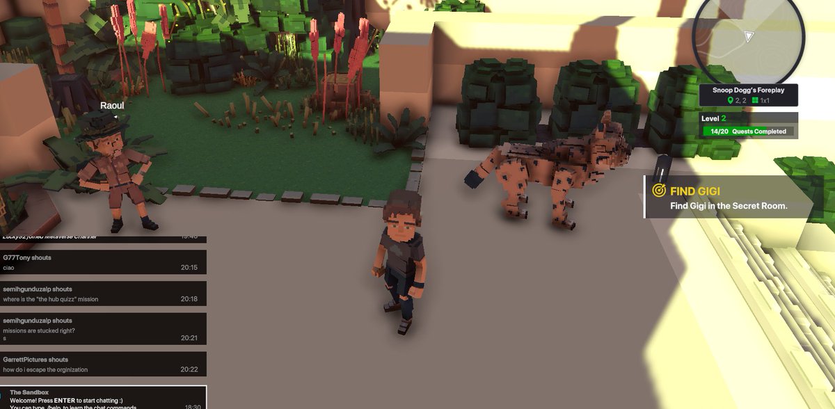 LoganLee343's tweet photo. @TheSandboxGame I just participated in the daily #SandboxAlphaS2Contest for a chance to earn up to 1,000 $SAND! Starting March 21 - Find Martha in the Snoop Dogg Mansion. Check out my screenshot below!
👇 #SandboxAlphaS2 https://t.co/KdGmVVfBsG