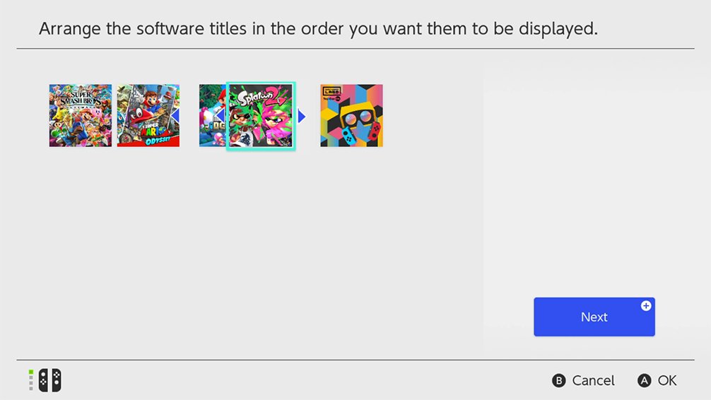 Wario64's tweet photo. NINTENDO SWITCH HAS FOLDERS https://t.co/Nc5ez6O6xr https://t.co/08WUNgDl6F