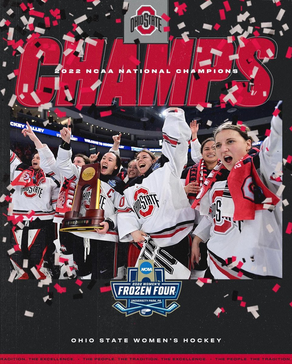 HockeyBlaine's tweet photo. How about a like for BYHA alumni #4 Ramsey Parent &amp; #15 Gabby Rosenthal winning the NCAA Women’s National Championship game for Ohio State University! https://t.co/4Ht9meBUMI