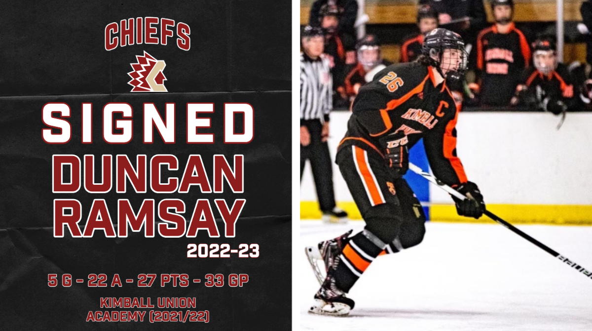 NEWS: Duncan Ramsay Commits to Chilliwack Chiefs

"He is a proven leader, and there aren’t many defensemen in his age group with a higher ceiling in terms of potential." 

🔗 chilliwackchiefs.net/duncan-ramsay-…
