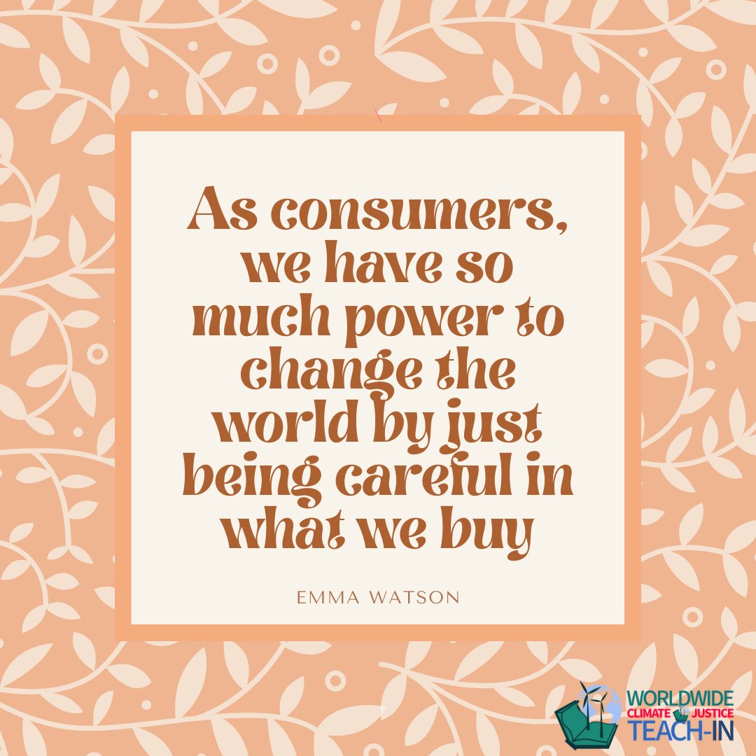 climatemvmtca's tweet photo. Consumers can reduce their carbon footprint by reducing consumption that is particularly taxing on the climate. 

Choosing sustainable options or choosing to support companies that are working to protect the environment are a couple ways you can be a sustainable consumer! https://t.co/I0kSKEepPg