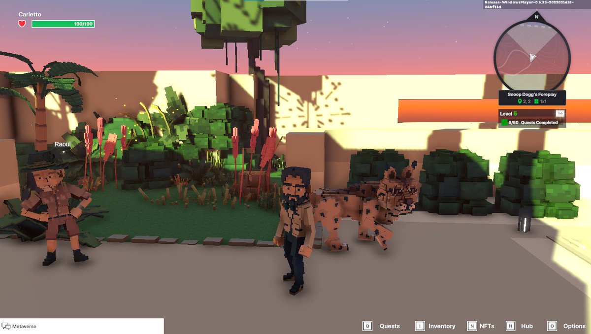 MarroccoliCarlo's tweet photo. @TheSandboxGame I just participated in the daily #SandboxAlphaS2Contest for a chance to earn up to 1,000 $SAND! Starting March 21 - Find Martha in the Snoop Dogg Mansion. Check out my screenshot below!
👇 #SandboxAlphaS2 https://t.co/hvGu5rEwFB