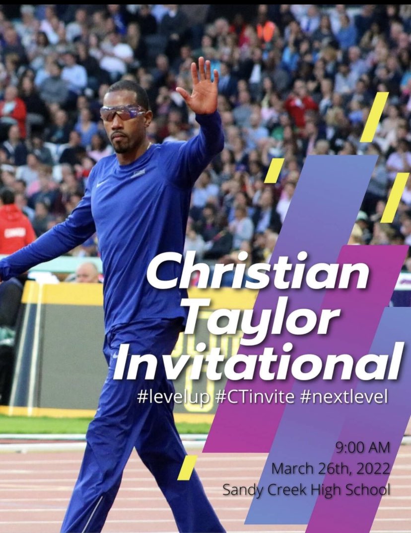 TraceyT01439329's tweet photo. It’s finally almost here !!!! Come to Sandy Creek High School this Saturday!! And show your support! #nextlevel #Taylored2jump #levelup #CTinvite https://t.co/JyponuzGK5