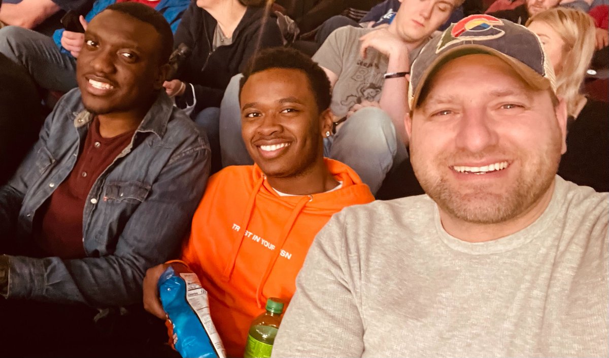 ridgeohioinc's tweet photo. What did you do this weekend? We had a feel-good Friday night at the Cleveland Cavs vs Denver Nuggets game! 🏀 #teams https://t.co/R6m7SBE711
