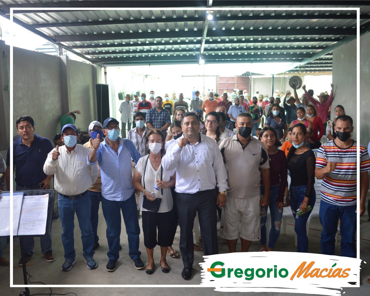 GregorioMaciasR's tweet photo. HONORATO VÁSQUEZ| Con fecha 13 de marzo de 2022, se dio la conformación del #ColectivoGregorioMacias en la #ParroquiaHonoratoVásquez; con la acción participativa de la comunidad en la búsqueda de soluciones. El compromiso es de todos, ¡Vamos Juntos Santa Ana! https://t.co/vDVnKFrEWC