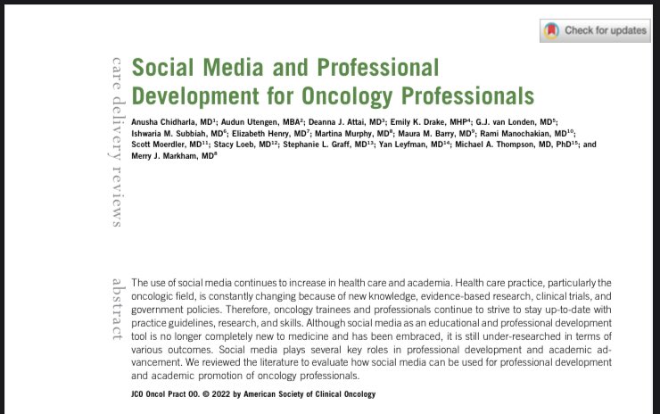DrSGraff's tweet photo. #SoMe & Professional Development for Oncology Professionals https://t.co/B0pc4uazp6
@JCOOP_ASCO #COSMO
Best advice: Speak plainly & clearly. It will help you in everything you do! (Table 3)
Photos: #ASCO19 Tweetup, #ASCO20 #MHC20
@doctormb1 @RManochakian @GvanLondenMD https://t.co/yGxLRqDx2t