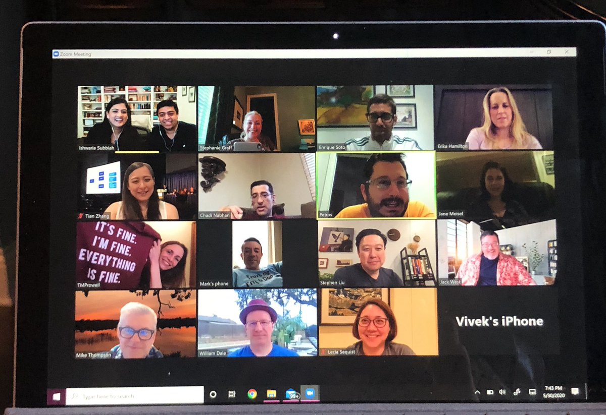 DrSGraff's tweet photo. #SoMe & Professional Development for Oncology Professionals https://t.co/B0pc4uazp6
@JCOOP_ASCO #COSMO
Best advice: Speak plainly & clearly. It will help you in everything you do! (Table 3)
Photos: #ASCO19 Tweetup, #ASCO20 #MHC20
@doctormb1 @RManochakian @GvanLondenMD https://t.co/yGxLRqDx2t