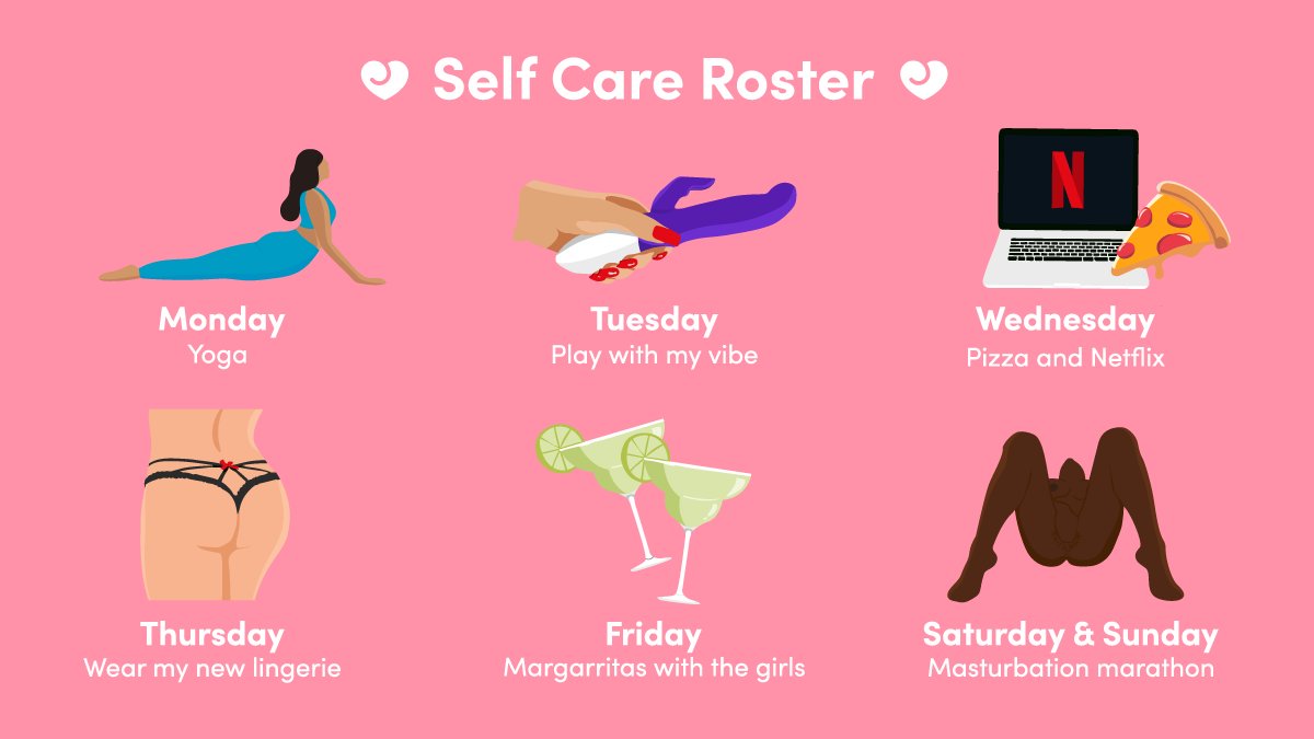 This week's priorities: pizza and masturbation 🍕 Anyone else's diary look a lot like this for the week ahead? 👀 #Lovehoney