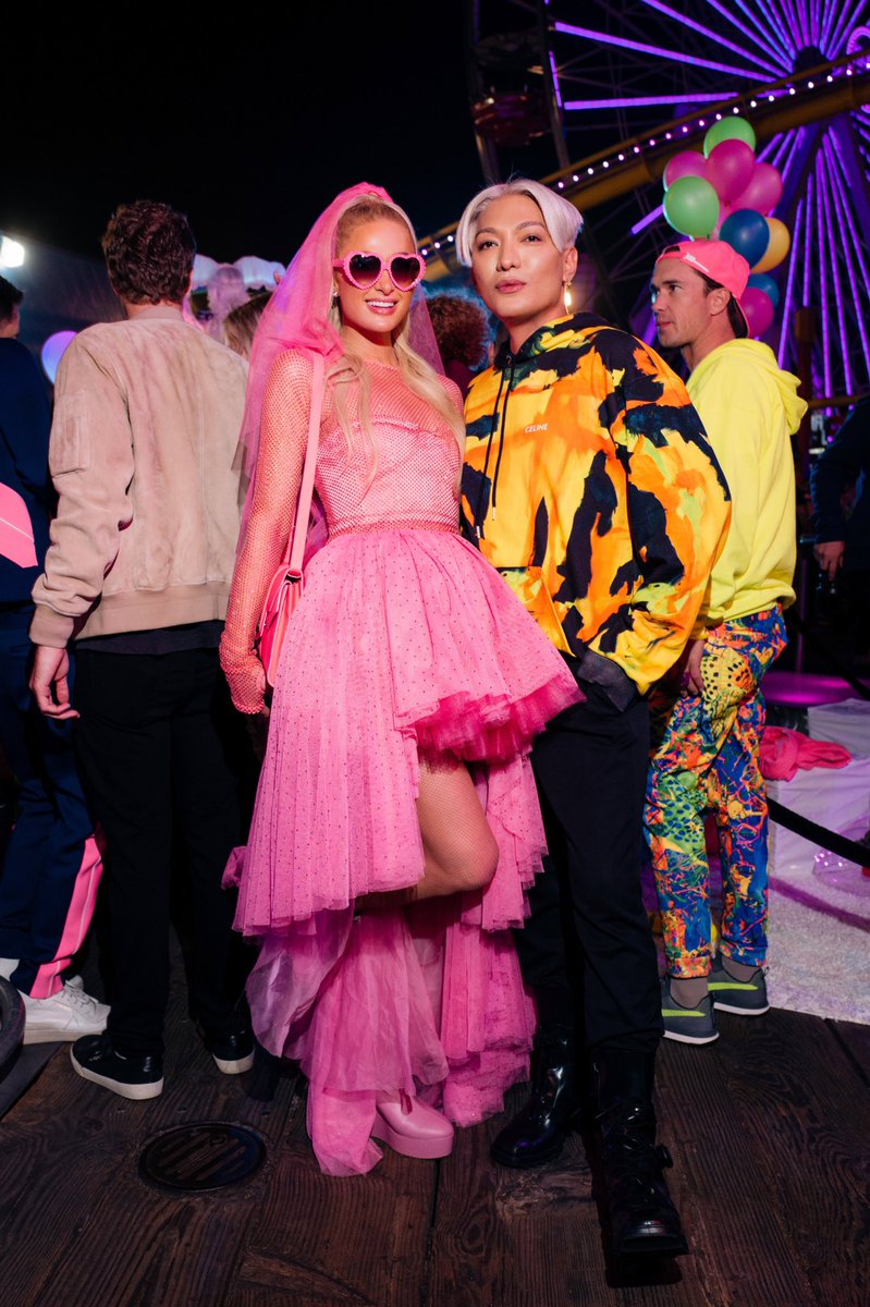 ParisHilton's tweet photo. Happy Birthday @bryanboy! 💖🥰👑 Have an amazing day!! Love you babe! https://t.co/5qmWiauWpU