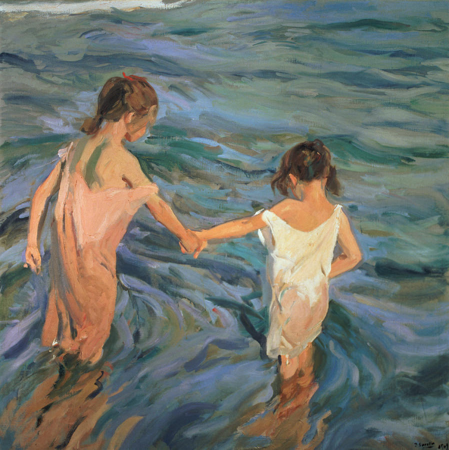 Arteymas_'s tweet photo. Niños en el mar, 1909, Joaquín Sorolla https://t.co/eAldvgEjqI