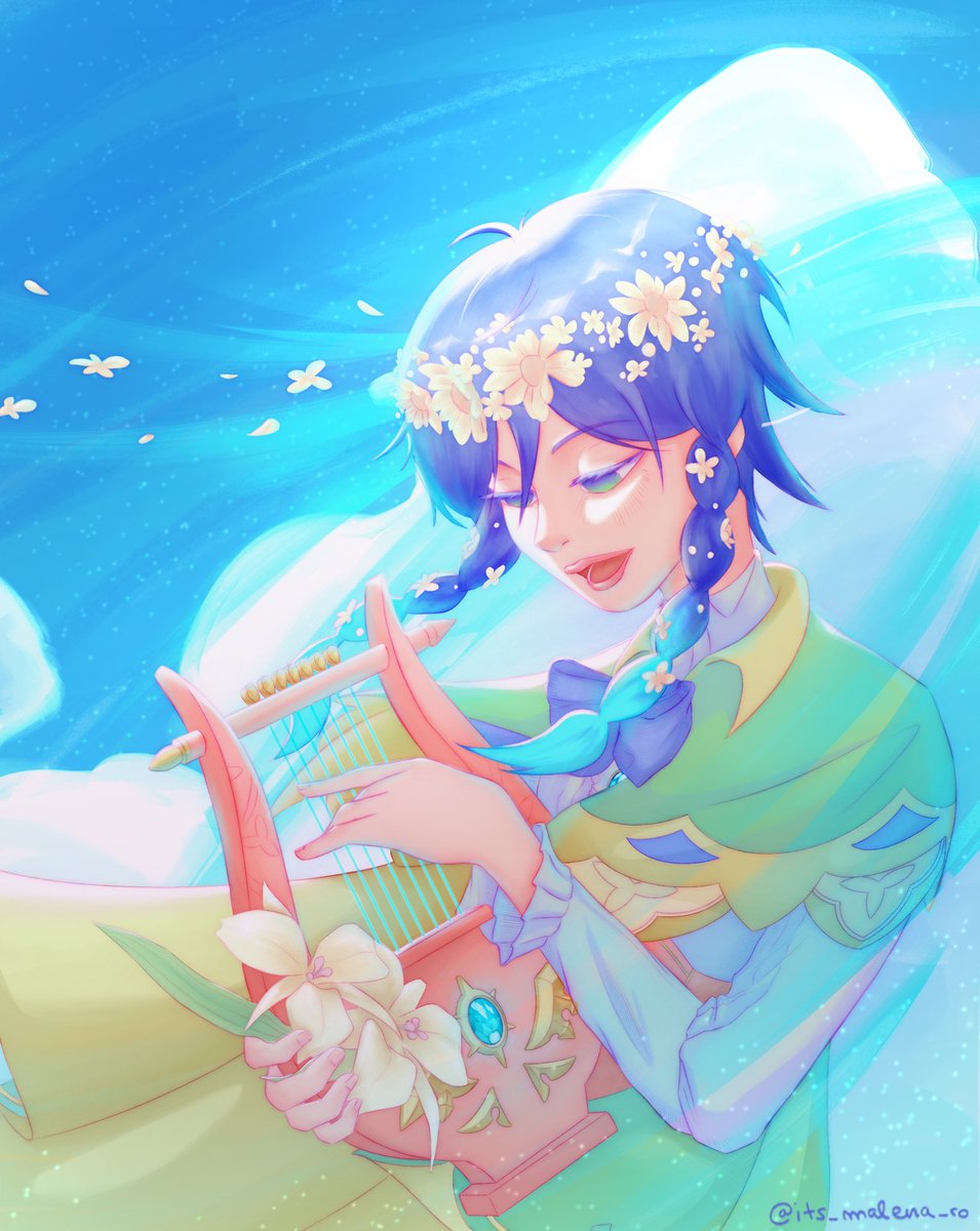 its_malena_ro's tweet photo. Happy venti rerun! Its been over a year and he still remains my fave 💕
✨ May all venti wanters be venti havers ✨🧚‍♀️
#Venti #GenshinImpact #Genshin https://t.co/zSJTIBHrEj