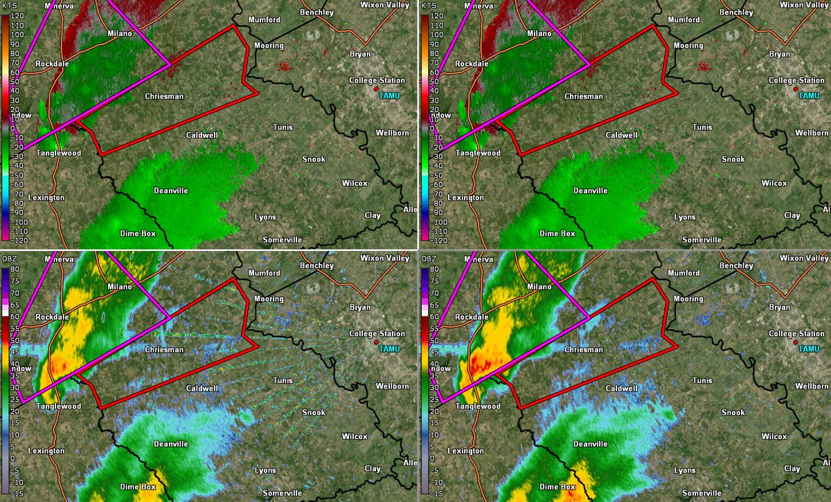 NWSHouston's tweet photo. Our friends at @TAMUMeteorology have been helping us out today. They launched a weather balloon and are sharing their radar imagery. Both help improve forecast and warning operations for residents in the region. We appreciate their kindness. https://t.co/8tq9G17Py2