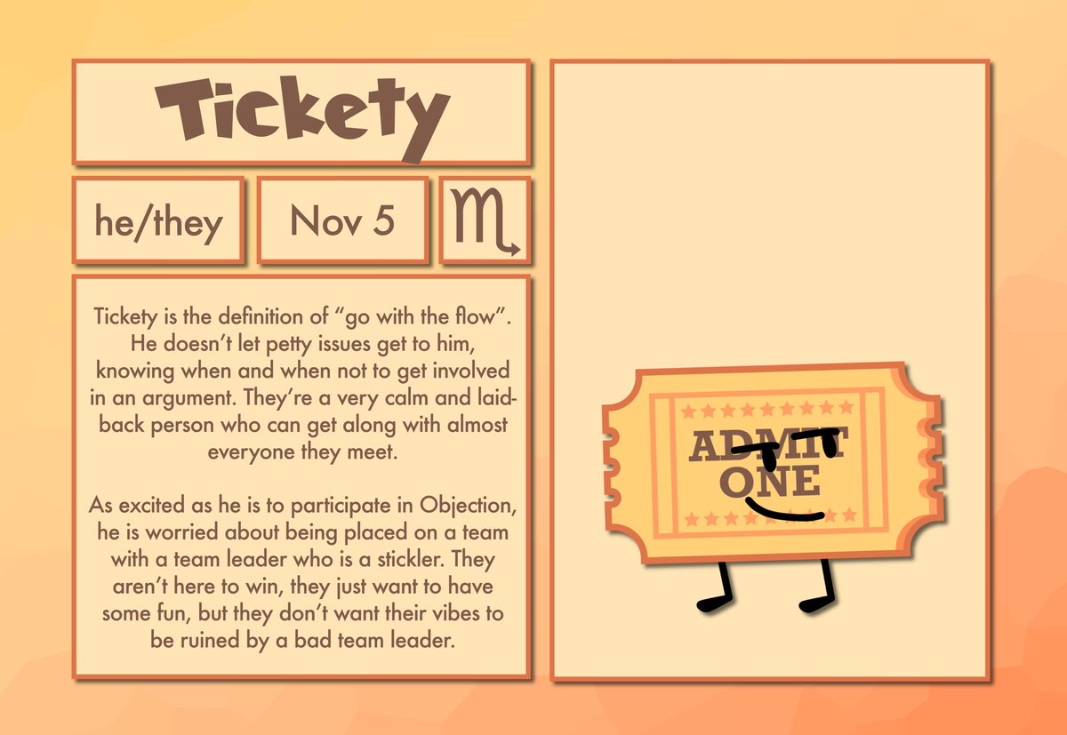 ObjectionShow's tweet photo. Missed yesterdays character reveal, so here’s two today! Introducing the next Objection characters, Winey and Tickety! #objectionshow
#bfb #tpot #objectshows https://t.co/4RCt3ywQen