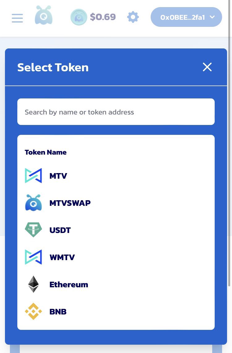 <a href="/MtvSwap/">MTVSwap</a> is now LIVE $MTV

Lowest transactions &amp; Gas fees around #NFTGiveaways #NFTCollection #NFTProject #NFTdrop #MultiVAC