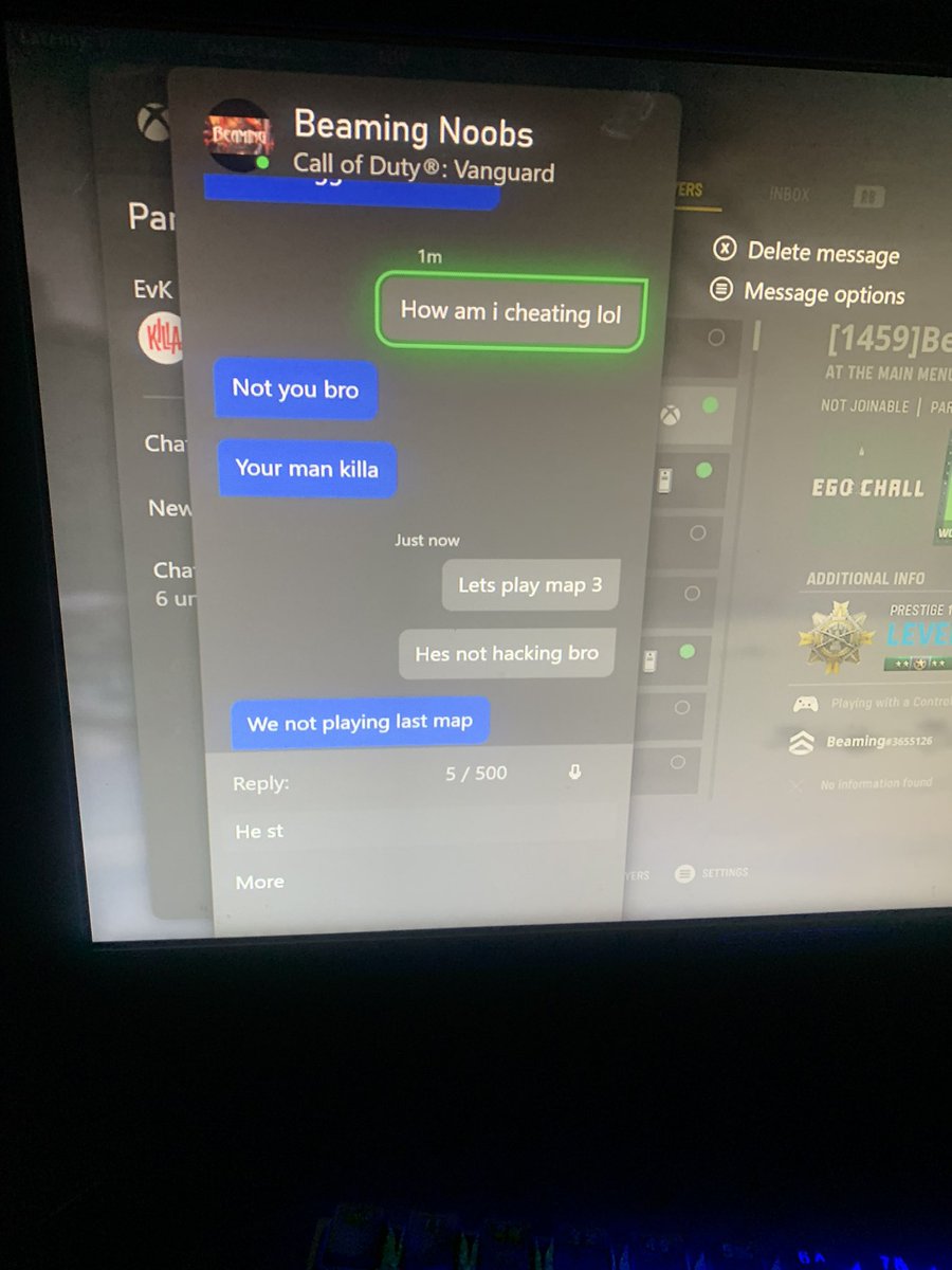 KiLLAxsLays's tweet photo. Proof of GLHF refusing to play map 3 against us and our win on map 2 and loss on map 1. https://t.co/lnvc4ACXp5