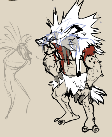 Me and <a href="/trollaomman/">Trollaomman</a> made some Boar Boys :) they are still a wip , but they our bois , big absolute units , mine is the dark boar and their's is the white boar named Boaris , Im still thinking of a name for mine