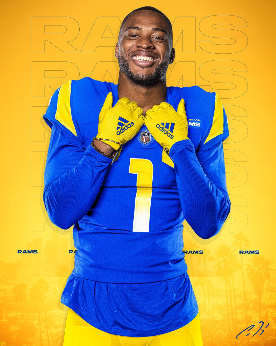 Allen Robinson will be rocking the 1️⃣

(📸 <a href="/RamsNFL/">Los Angeles Rams</a>)
