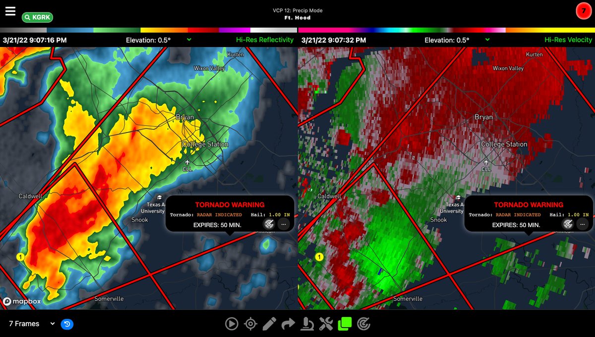 Tornado warning bryan tx
