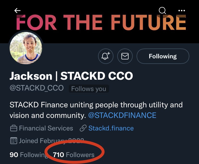 BridgeTheG_ai_p's tweet photo. 👀 @STACKDFINANCE is at 1155 followers, @STACKD_CEO is 1 away from 750 and @STACKD_CCO 40 away! Make sure you’re following All 3 because when Jackson and Sebastian both hit 750, 3 WL spots will go to 3 random followers!
#STACKDFinance #STACKDFamily #STACKD #STACKDFAMtod https://t.co/7qsIYL0agG