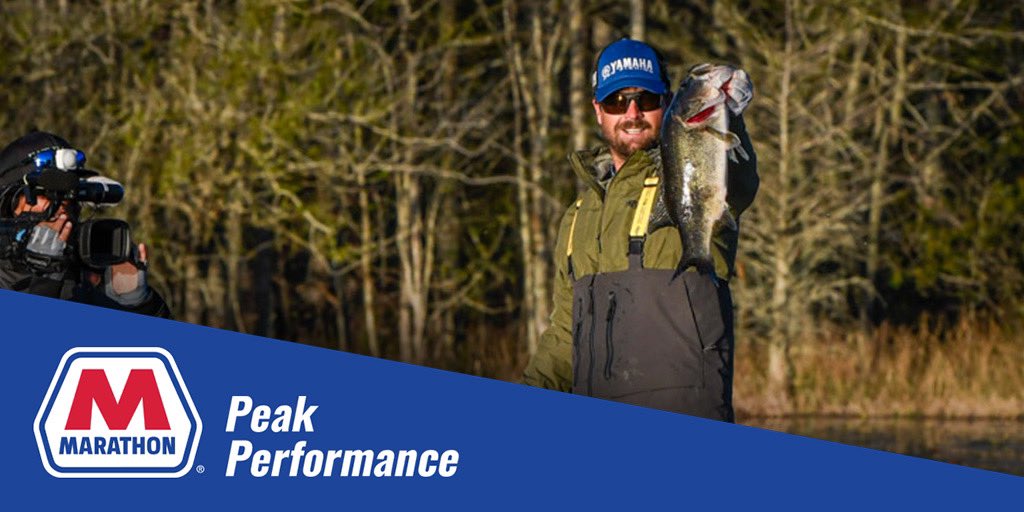 bassmaster's tweet photo. Winning wire-to-wire, claiming his first Elite Series win and a century belt, #DrewCook's performance at the Guaranteed Rate Bassmaster Elite at Santee Cooper Lakes is the @MarathonPetroCo Peak Performance!
#Bassmaster #BASSElite #SanteeCooperLakes #PeakPerformace https://t.co/mM0ypQfWeq