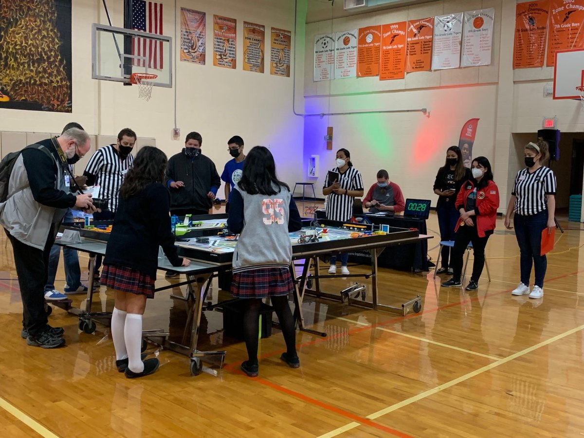 SAISD CAREER AND TECHNICAL EDUCATION (@saisdcte) on Twitter photo It's robotics season! Congrats to <a href="/SAISD/">San Antonio ISD</a> HS and MS teams headed to State and Regional Championships! VOKS placed 2nd in their Alliance, heading to State. FLL Teams from <a href="/ywlasatx/">YWLA San Antonio</a>, #DavisMS, <a href="/LMS_Spartans/">Longfellow MS</a> and #WhittierMS are heading to Regional Championship! Congrats teams! π€πππΌ It's robotics season! Congrats to <a href="/SAISD/">San Antonio ISD</a> HS and MS teams headed to State and Regional Championships! VOKS placed 2nd in their Alliance, heading to State. FLL Teams from <a href="/ywlasatx/">YWLA San Antonio</a>, #DavisMS, <a href="/LMS_Spartans/">Longfellow MS</a> and #WhittierMS are heading to Regional Championship! Congrats teams! π€πππΌ