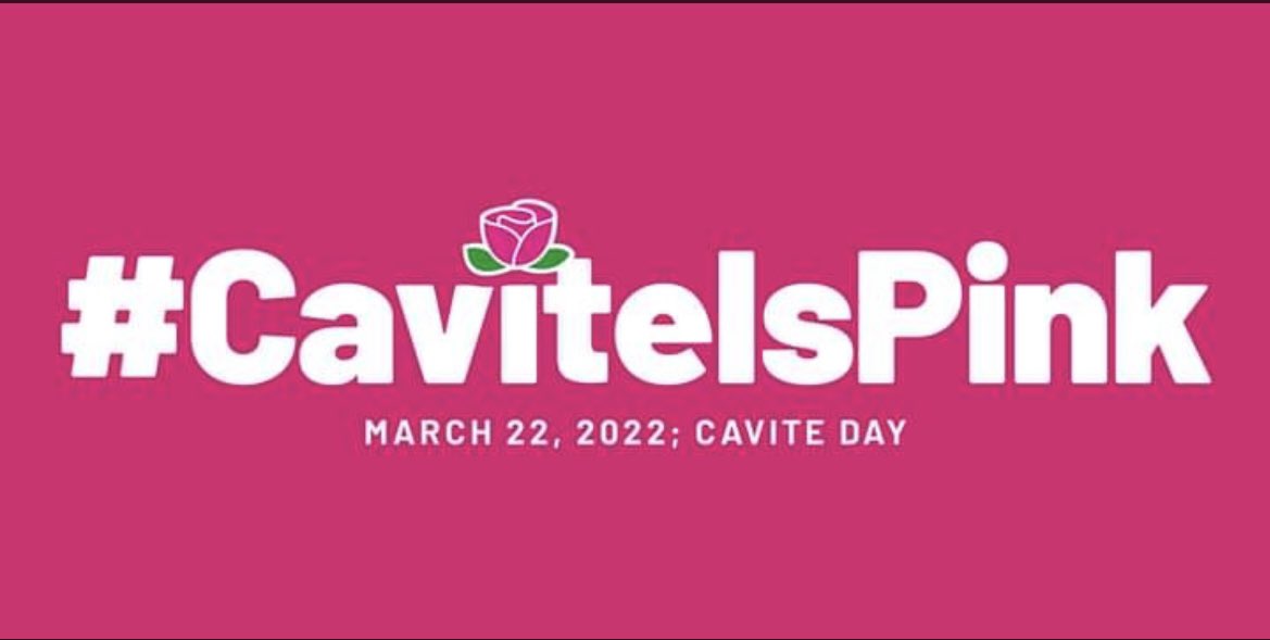 iibatch76's tweet photo. #CaviteIsPink #Kakampinks #CaviteForLeni Mga Kakampinks from Cavite, please wear Pink or your 800-1 t-shirts today, March 22.. to counter the motorcade/rally of LBM and SWOH..
Today is Cavite Day in honor of Aguinaldo but govt emplyees are being reqd to attend the rally.. https://t.co/WdjHv2ZtSC
