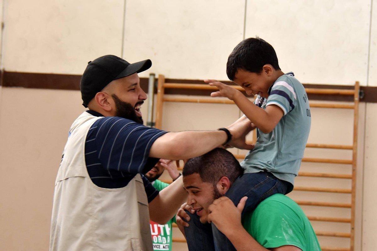 omarsuleiman's tweet photo. To the Syrian child that had his life stolen from him by chemical weaponry and bombs, his plight diminished by powers abroad, and his humanity denied by countries he fled to. You deserve to laugh and smile, and your cause is still important to me. https://t.co/KGnXNdOue1