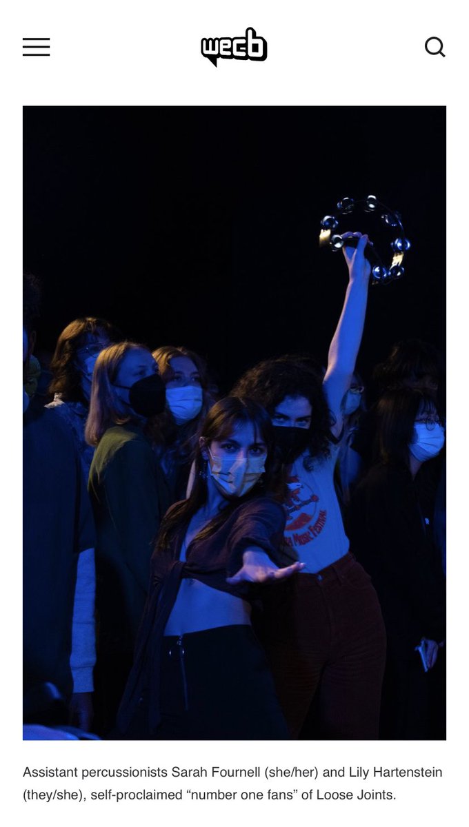 Me and my beautiful codirector enjoying a <a href="/WECB/">WECB</a> live show 🤩 Check the photos out on the WECB site!