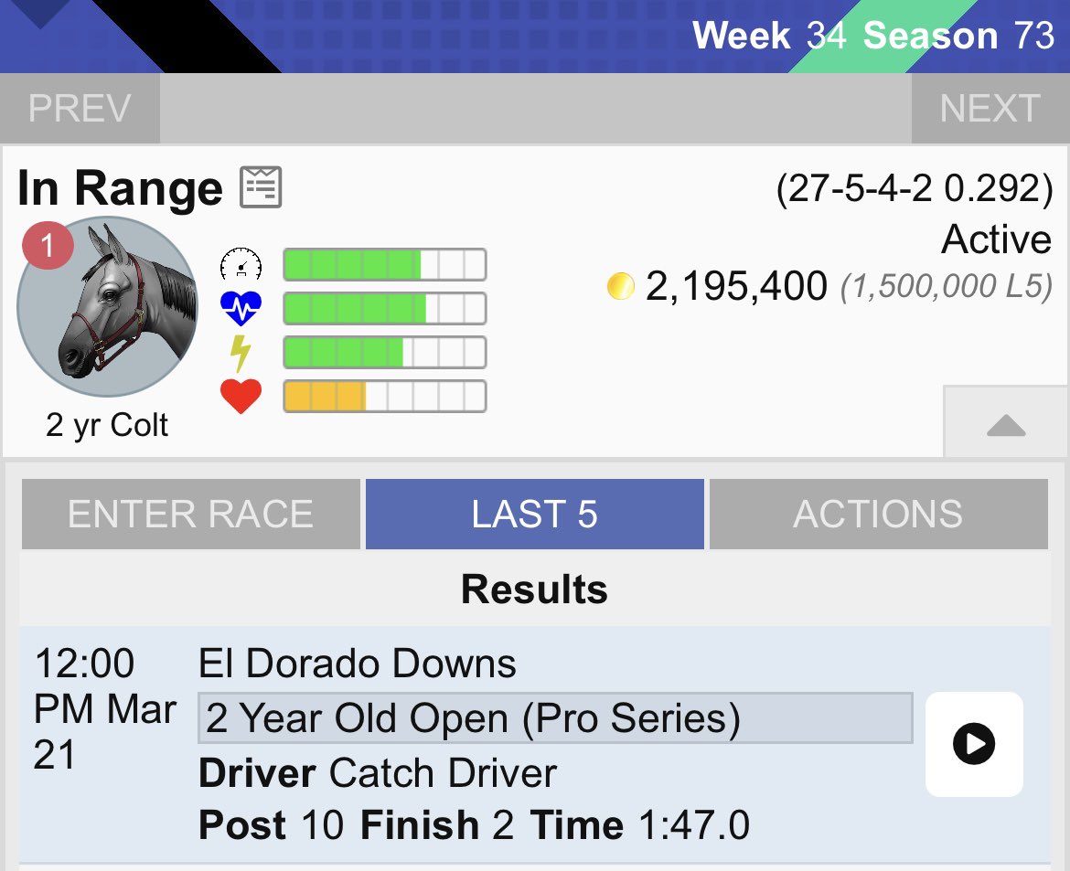 <a href="/AndPacing/">Off and Pacing</a> any offers?
