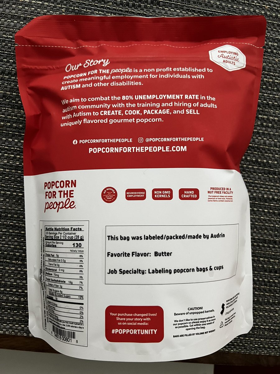djjerm's tweet photo. Got a care package that included this popcorn.. check their story! very cool. 🍿 #popportunity https://t.co/ZqNyYbkq2c