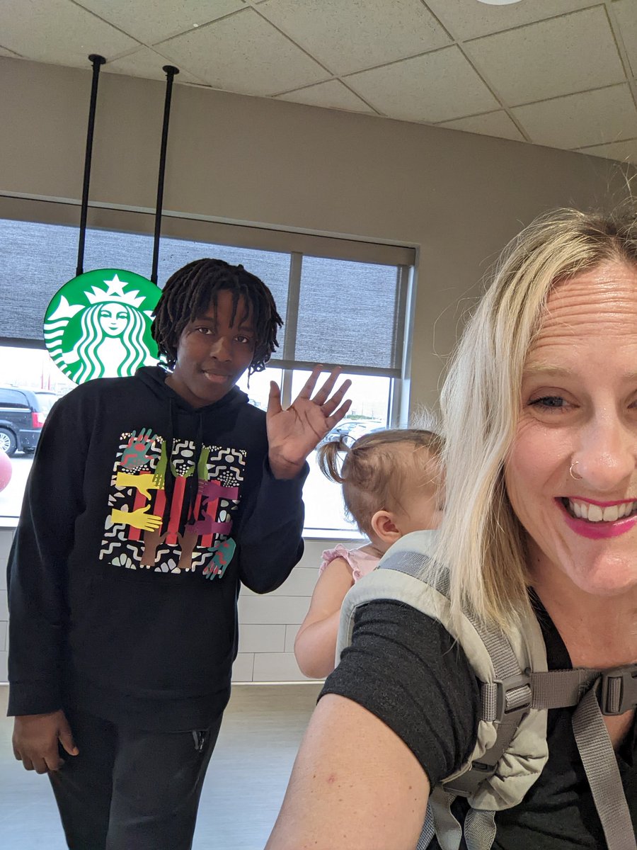 KaraHiggy's tweet photo. Birdie has been having bad dreams, then up for hours in the middle of the night because she's just so hyper-vigilant.
Here's to attachment parenting, caffeine & awesome teenagers.
#babywearing #babywearingmama #thisisfostercare #foster #tbri #attachmentparenting #gettooattached https://t.co/YYHiV1Hldf