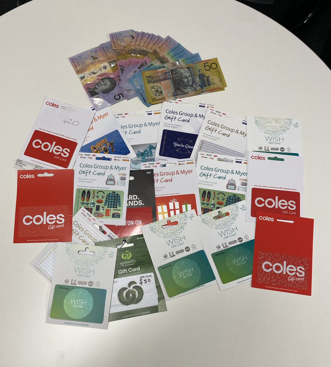 DavidToogood's tweet photo. Voucher for Lismore. 
Outstanding generosity from the greater Bates Drive community. We had a 80’s Disco Day. I couldn’t be prouder to lead these beautiful people. @NSWSPC @ciara_brown00 @BatesDrive @emmdoy @KingAllanah @mattlyonsings https://t.co/xa3sPFDhFO