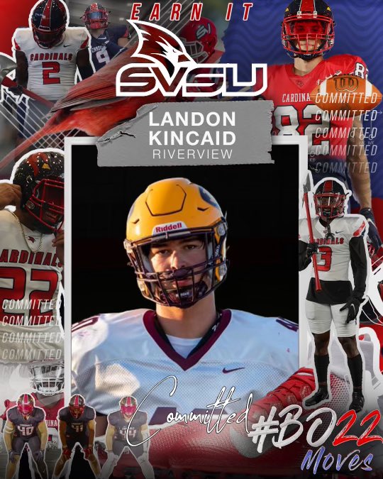 JLandonK_40_32's tweet photo. 100% COMMITTED🔴🔵🎯 @RivBucsFootball @svsu_football @CoachDrewBurton @CalebMuxlow #Strain #Earnit🎯 https://t.co/zPtlVeSL9S