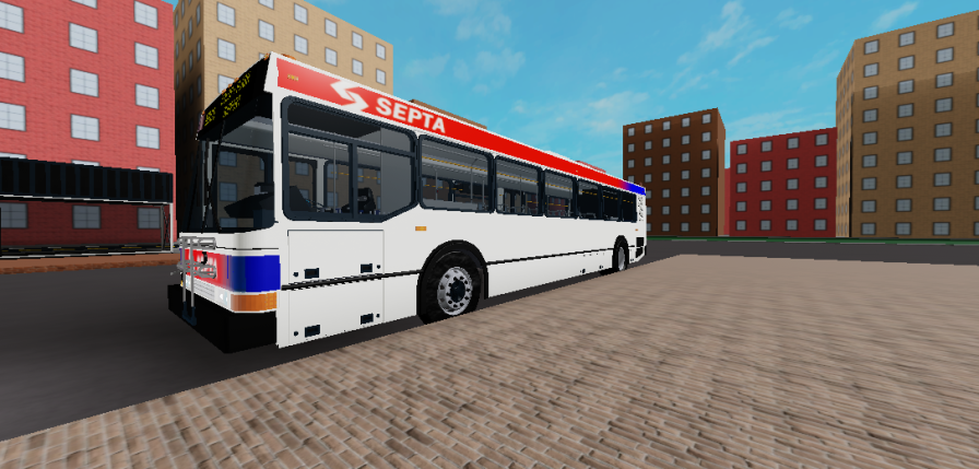 SeptaRblx's tweet photo. SEPTA: 1997 NABI 416.08TA, #5327. https://t.co/3JcA01aKNr