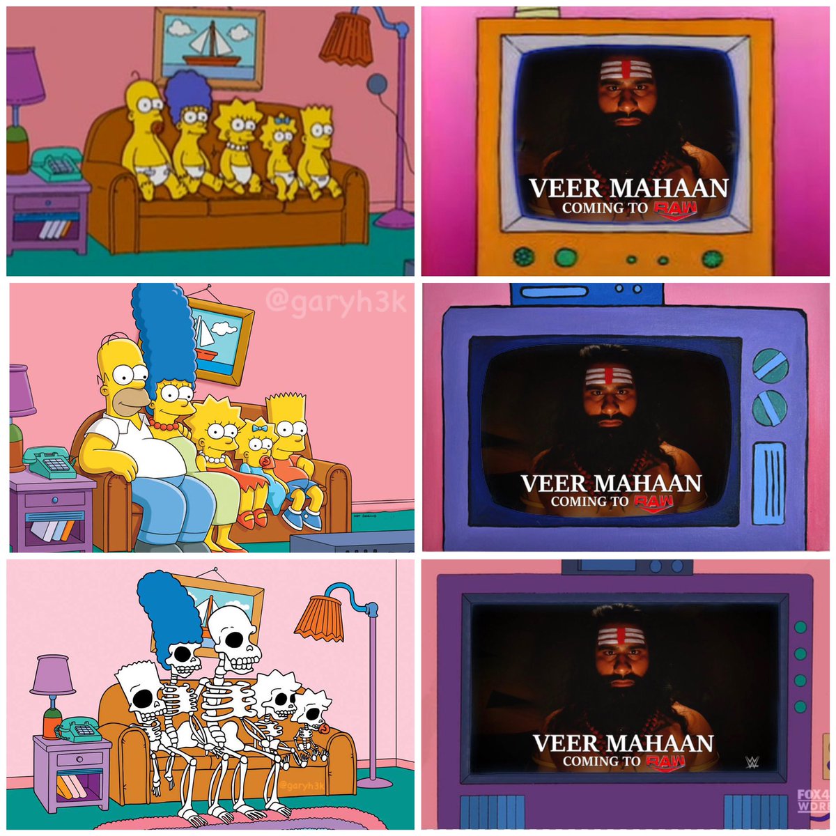 DaLoneWolf1997's tweet photo. @WWE @VeerMahaan Waiting for his debut had us like https://t.co/eMWWR1Aot3