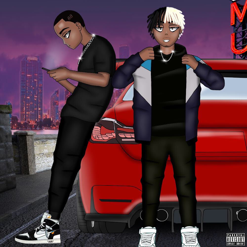 liltuface's tweet photo. Lil Tuface Vird Pion &amp; YAYE - We Outside out now 💜🖤                          https://t.co/52hYOprc5E https://t.co/JusD2PdVip