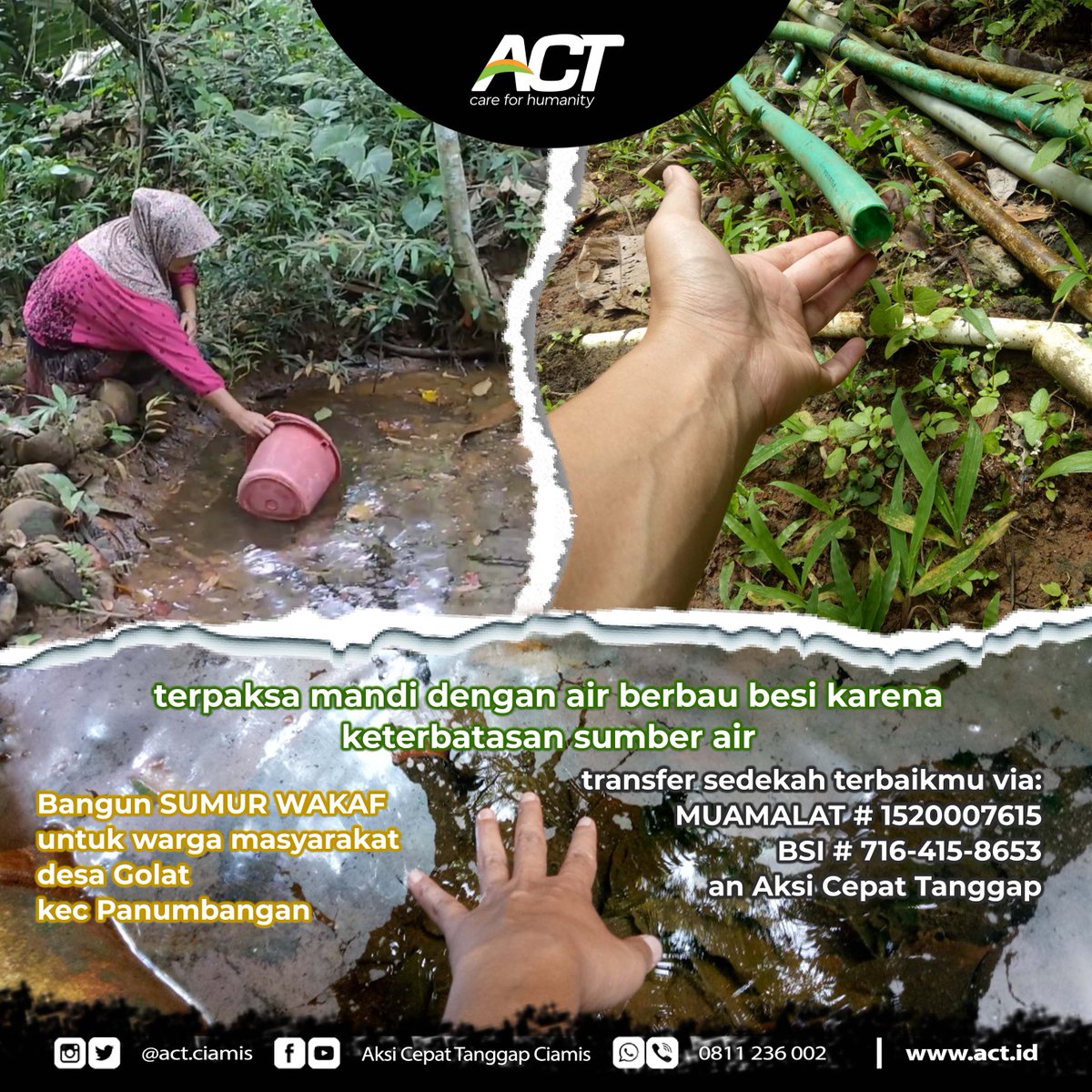 tunaikan Wakaf Sumur sekarang juga

indonesiadermawan.id/SumurDesaGolat