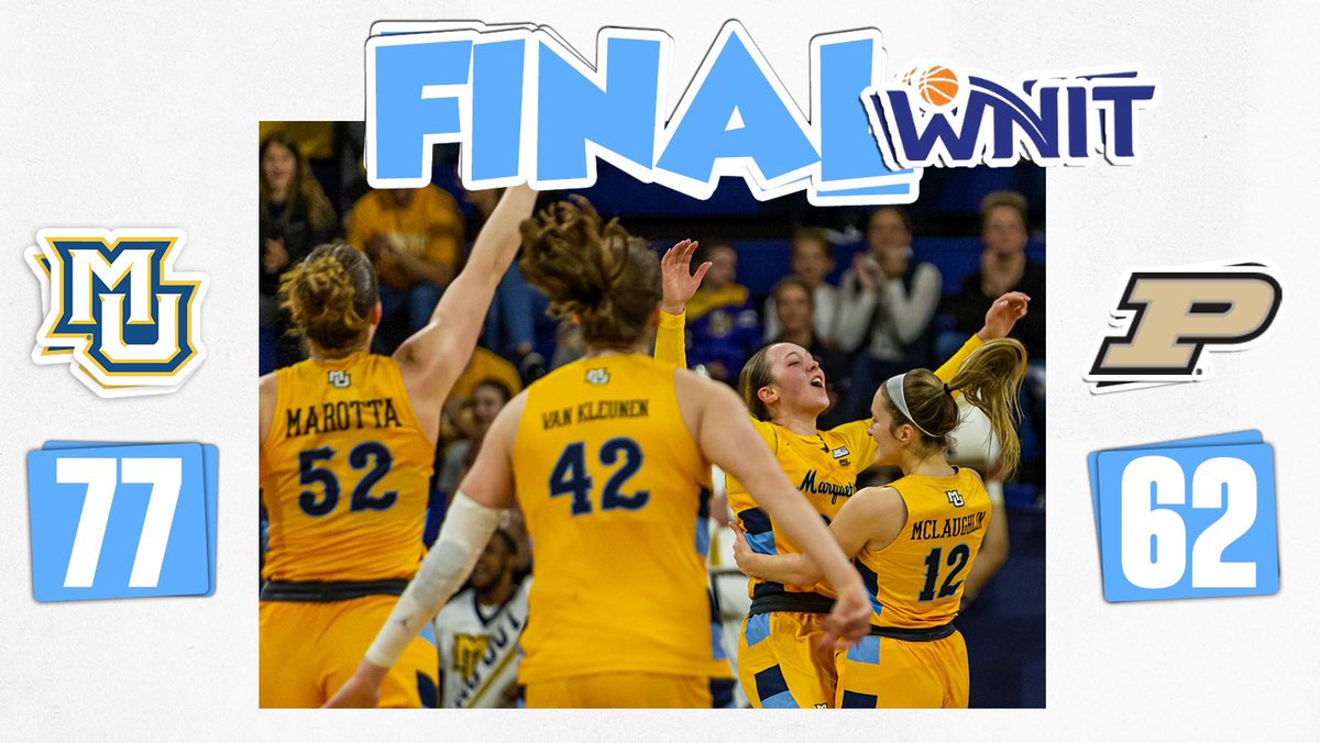 MarquetteWBB's tweet photo. Let’s keep this thing going!

#muwbb https://t.co/T1Vvz4RrYv