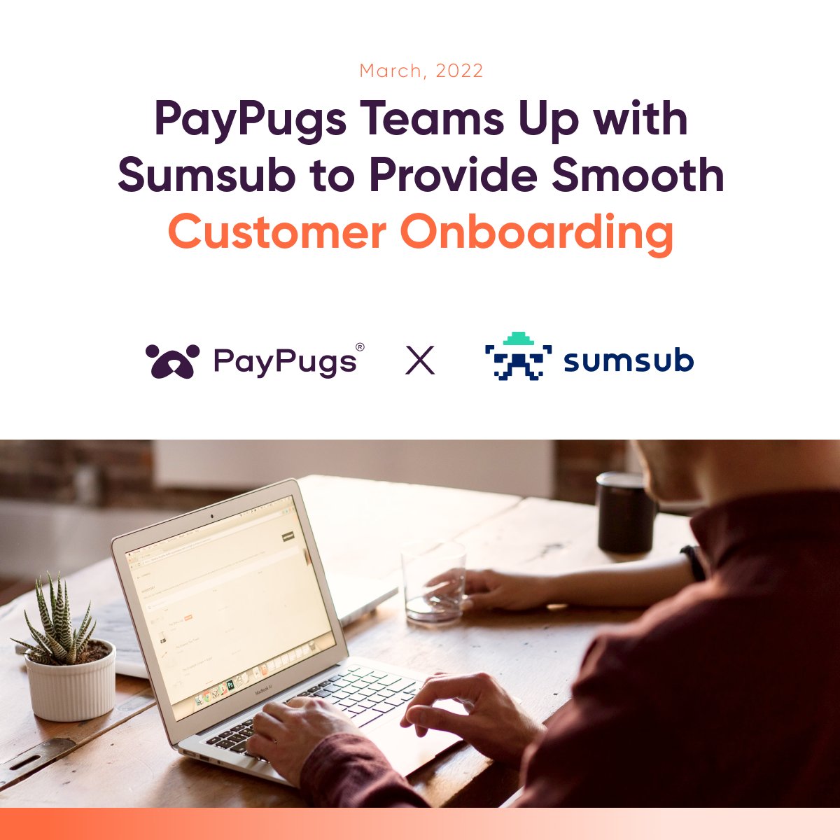 🤝 We are delighted to announce our partnership with identity verification platform Sumsub!

#PayPugs customers can expect a smoother and better onboarding process from now on.
See the full announcement: hubs.ly/Q016r1Xv0

#fintech #sumsub #partnership #verification
