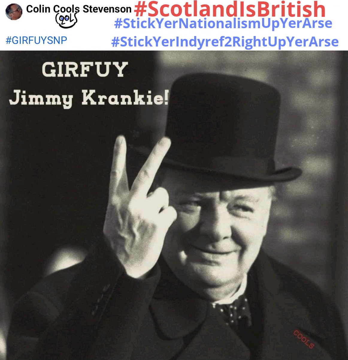 colincools1's tweet photo. #AbolishHolyrood #DissolveDevolution #ShutTheShortbreadSenate #GIRFUYSNP #GIRFUYNIKLA #GIRFUYNATSEPS #GIRFUYAUOB #GIRFUYALBA #MoralsNotMurrells #JailTheMurrells #JailTheSNP #JailAllSNPMPsMSPs https://t.co/1uSS8mkMkc