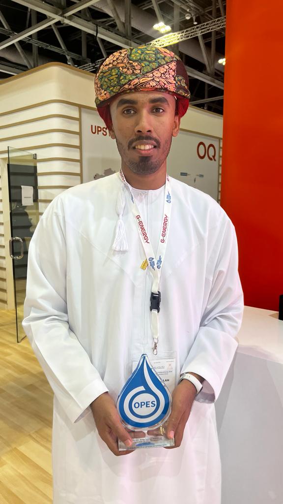 New achievement is add to my profile I got first place in OPES 2022 in energy sector the project name is Organic solar cell and their application and represent OQ SLPG in this time <a href="/ThisIsOQ/">OQ | أوكيو</a> <a href="/OPESOman/">Oman Petroleum & Energy Show</a>