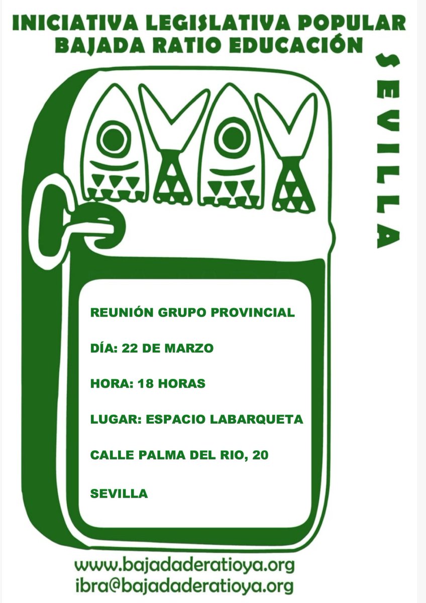 fampasevilla's tweet photo. Os esperamos 👇
#ILPBajadaDeRatio https://t.co/VB3ZOzZU8R