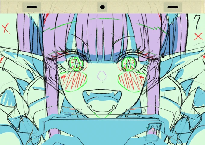 その着せ替え人形は恋をする 第11話の総作監修その8です!
#着せ恋 